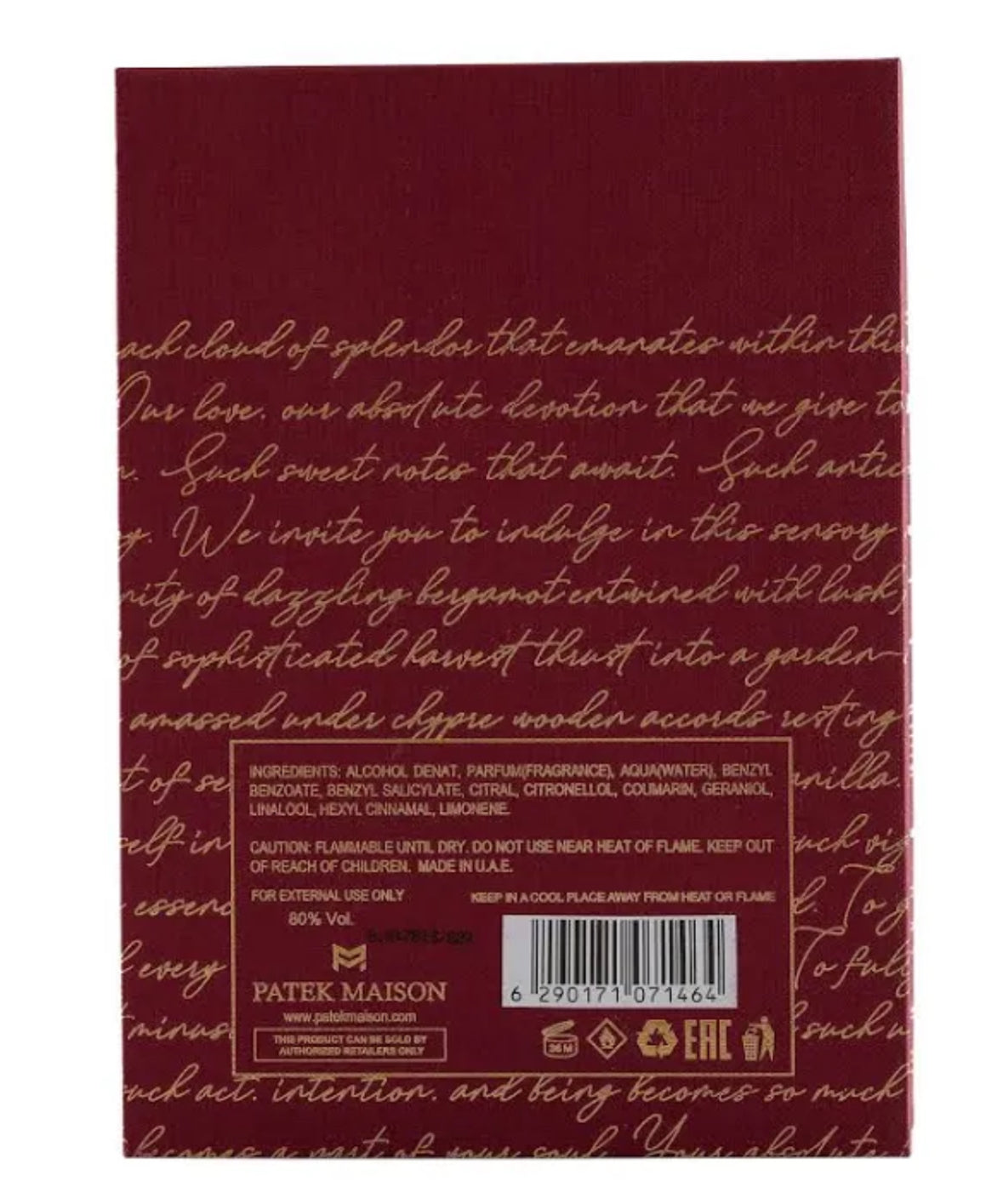 Merakai Essence by Patek Maison