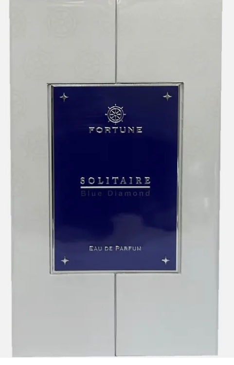 FORTUNE SOLITAIRE BLUE DIAMOND UNISEX PERFUME/COLOGNE FOR MEN & WOMEN EAU DE PARFUM 2.7 OZ