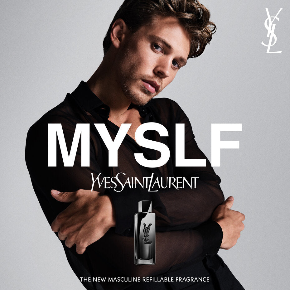 Myself by YSL Eau De Parfum 3.4 oz 100 ml + .33 oz 10 ml Gift Set